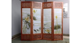 mẫu bình phong che bàn thờ đẹp, hợp phong thủy